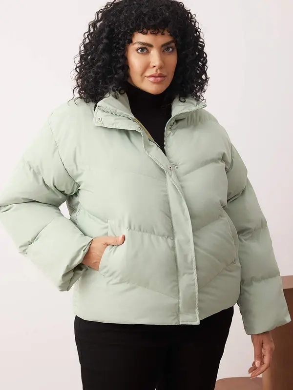 Trendyol Curve Trendyol Curve Zimska jakna  menta