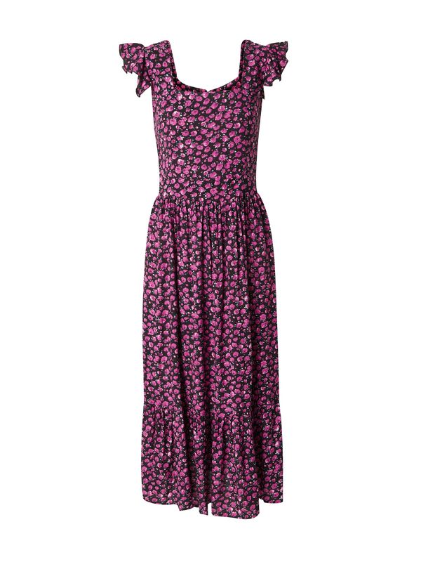 Trendyol Trendyol Haljina  svijetloplava / orhideja bijela / crna / bijela