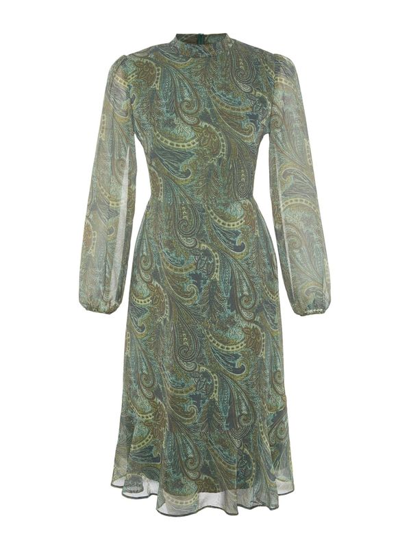 Trendyol Trendyol Haljina  zelena / smaragdno zelena / tamno zelena