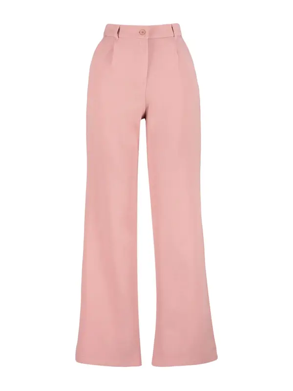 Trendyol Trendyol Hlače s naborima  rosé