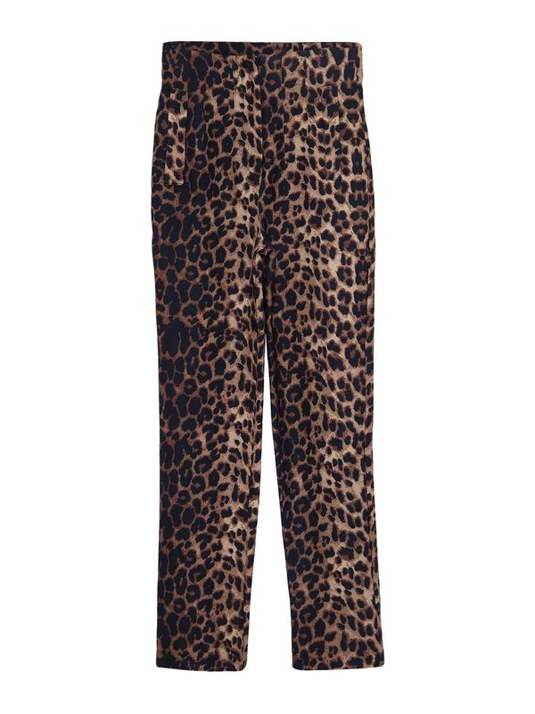 Trendyol Trendyol Hlače  smeđa / cappuccino / crna