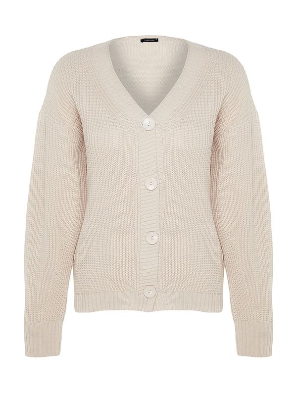 Trendyol Trendyol Kardigan  bež siva