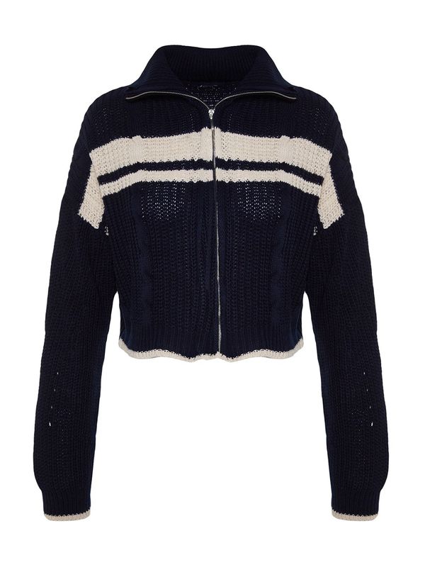 Trendyol Trendyol Kardigan  mornarsko plava / bijela