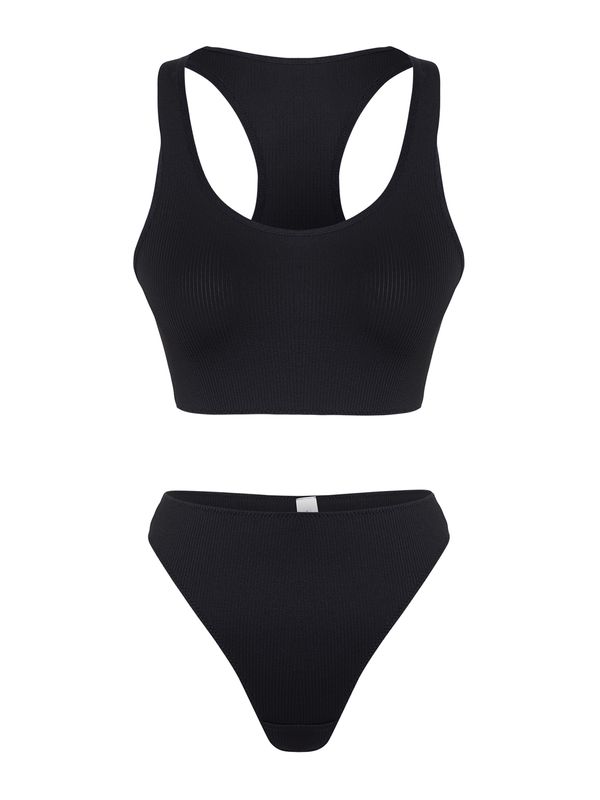 Trendyol Trendyol Kompleti donjeg rublja  crna