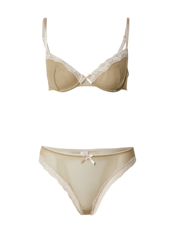 Trendyol Trendyol Kompleti donjeg rublja  maslinasta