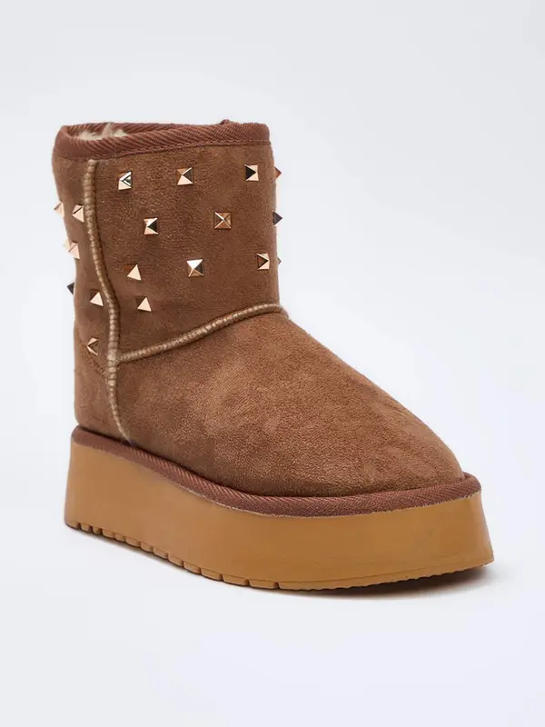 Trendyol Trendyol Ležerne čizme  boja devine dlake (camel)