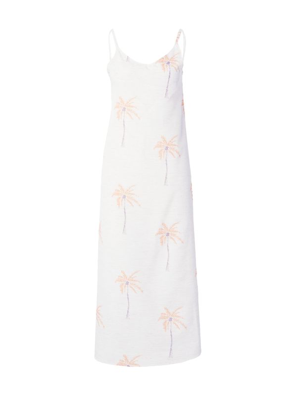 Trendyol Trendyol Ljetna haljina  smeđa / narančasta / bijela