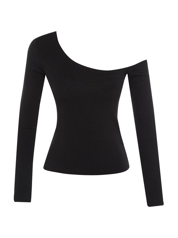 Trendyol Trendyol Majica  crna