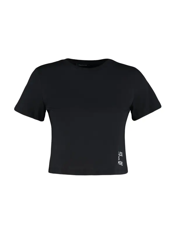 Trendyol Trendyol Majica  crna / bijela