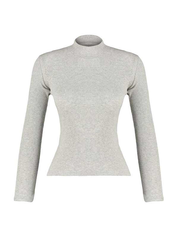 Trendyol Trendyol Majica  siva melange