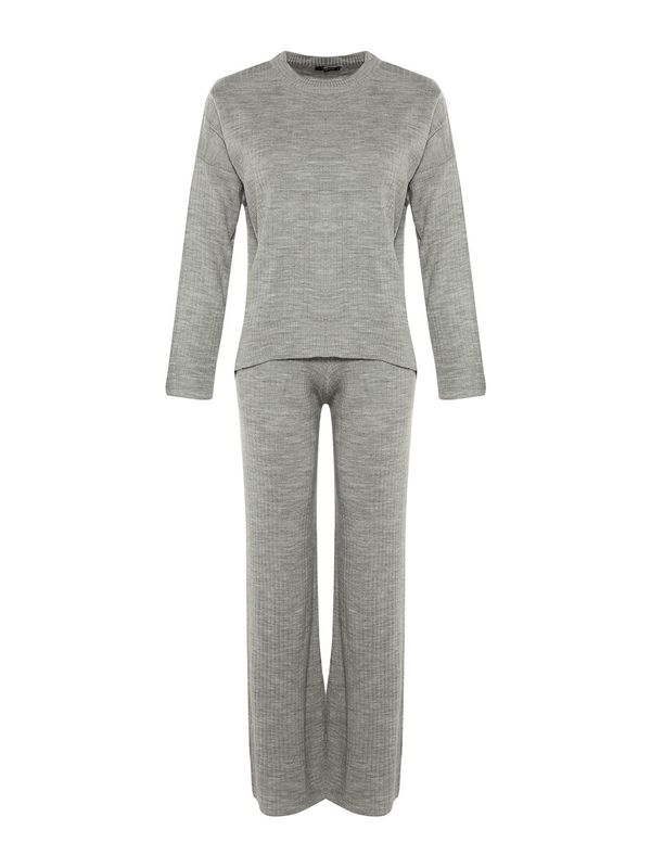 Trendyol Trendyol Odijelo s hlačama  siva melange