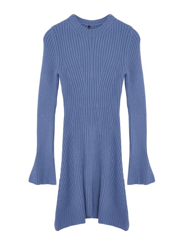 Trendyol Trendyol Pletena haljina  safirno plava