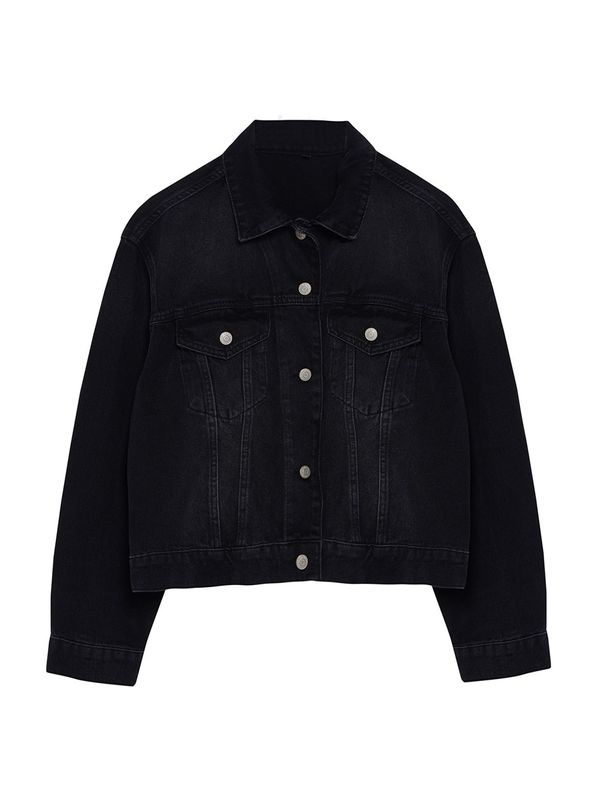 Trendyol Trendyol Prijelazna jakna  crna