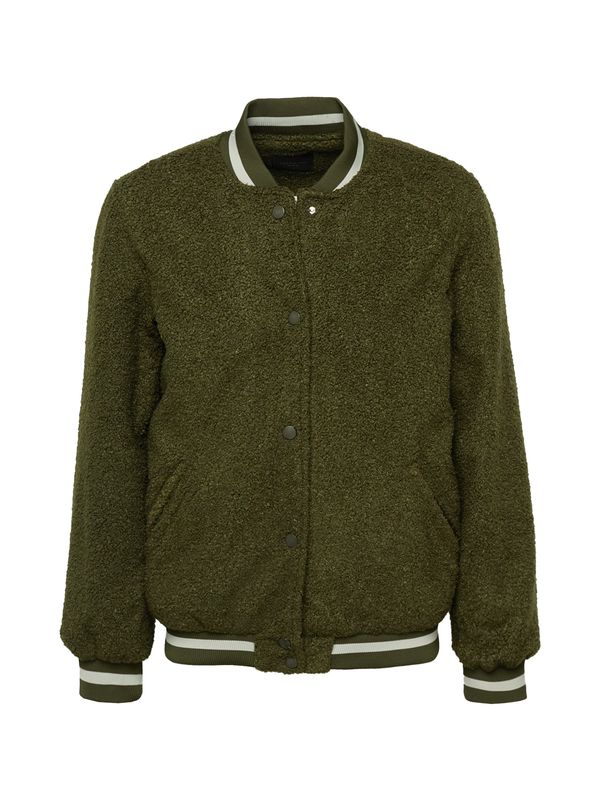 Trendyol Trendyol Prijelazna jakna  maslinasta / bijela