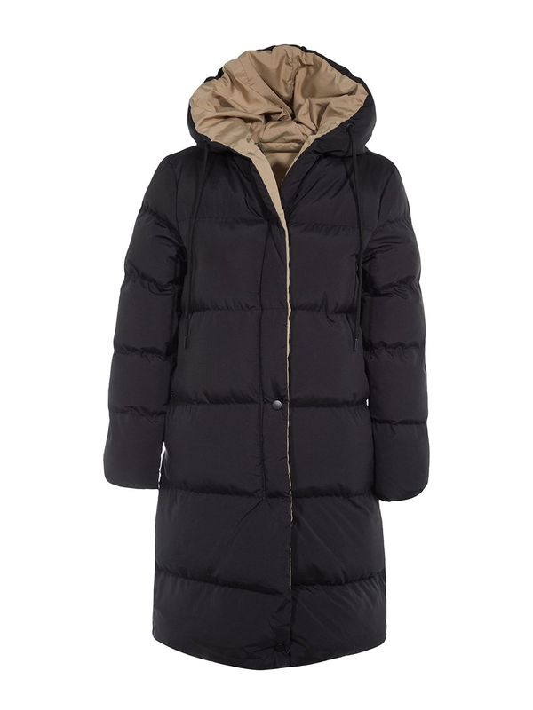 Trendyol Trendyol Prijelazni kaput  bež / crna