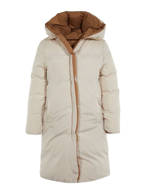 Trendyol Trendyol Prijelazni kaput  boja pijeska / kestenjasto smeđa