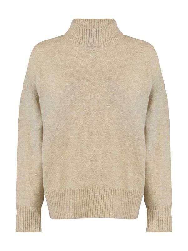 Trendyol Trendyol Pulover  bež siva