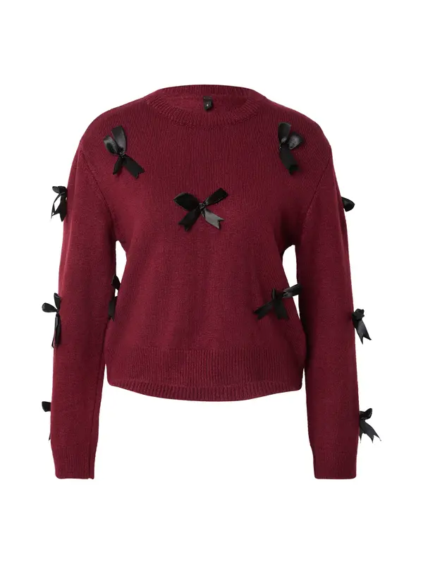 Trendyol Trendyol Pulover  bordo / crna