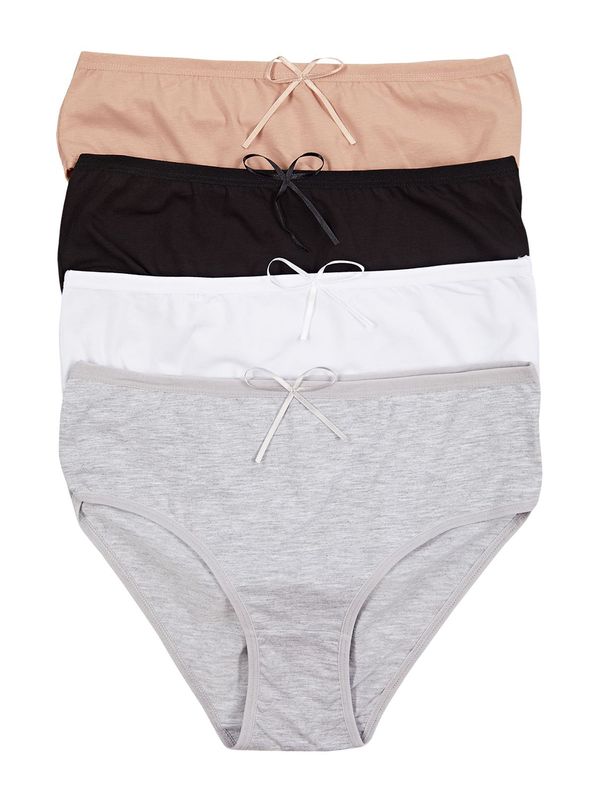 Trendyol Trendyol Slip  nude / siva melange / crna / bijela