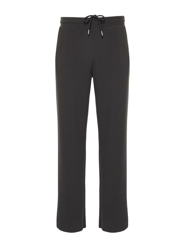 Trendyol Trendyol Sportske hlače  tamo siva