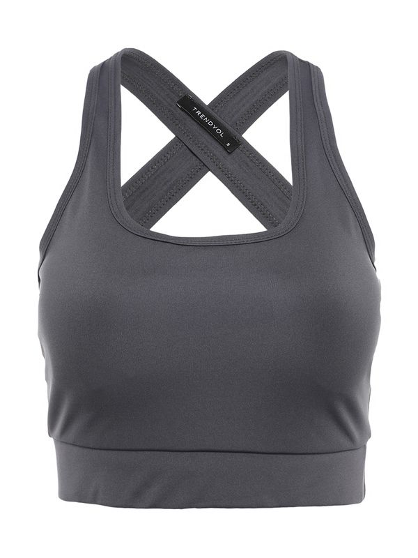 Trendyol Trendyol Sportski grudnjak  antracit siva