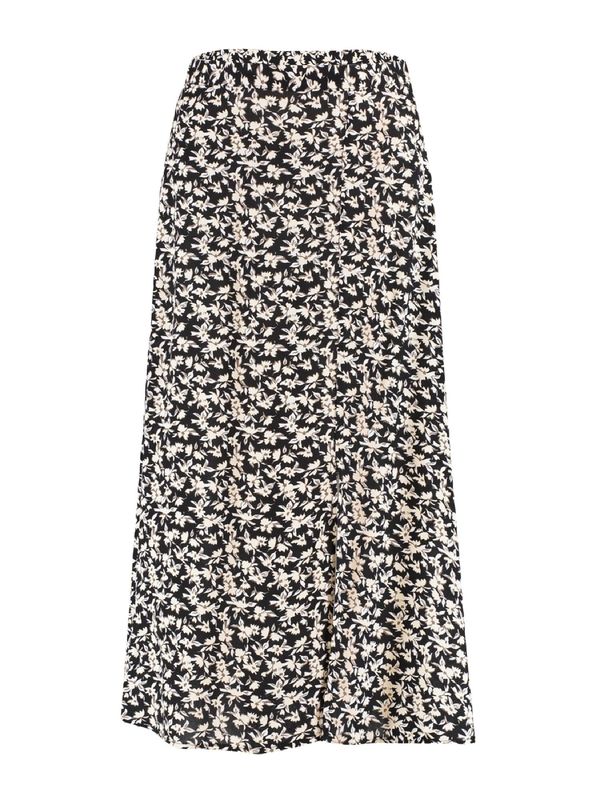 Trendyol Trendyol Suknja  boja pijeska / crna