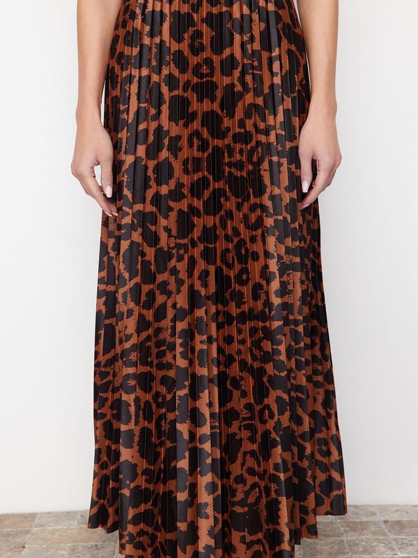 Trendyol Trendyol Suknja  smeđa / crna