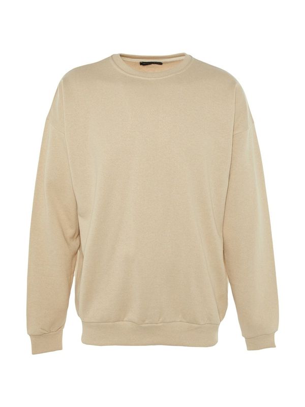 Trendyol Trendyol Sweater majica  bež / boja devine dlake (camel)