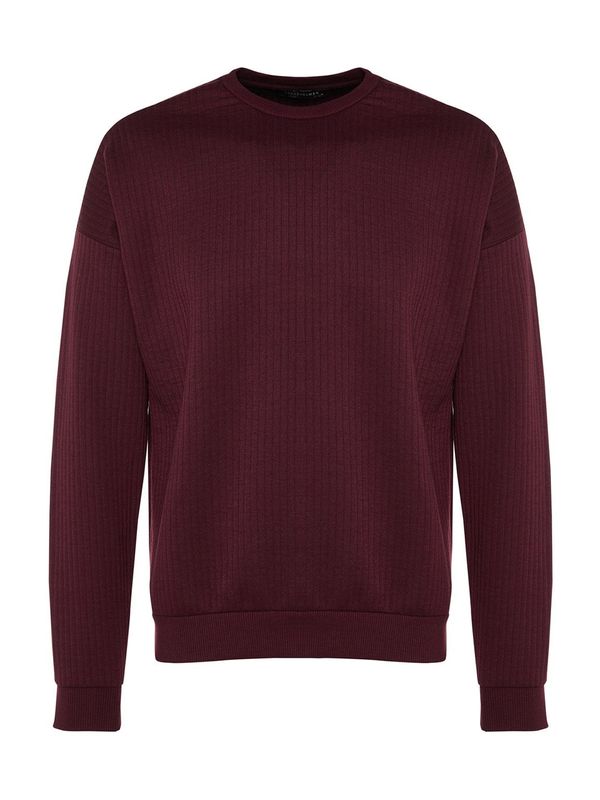 Trendyol Trendyol Sweater majica  burgund