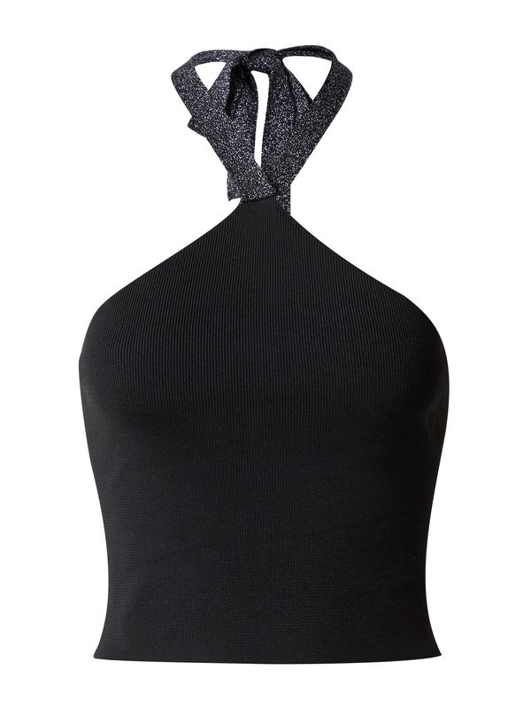 Trendyol Trendyol Top s naramenicama  crna