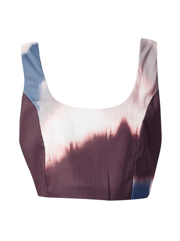 Trendyol Trendyol Top  sivkasto plava / patlidžan / puder roza