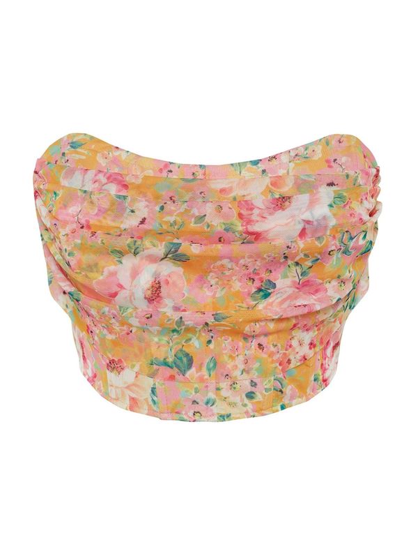 Trendyol Trendyol Top  zlatno žuta / zelena / roza / bijela