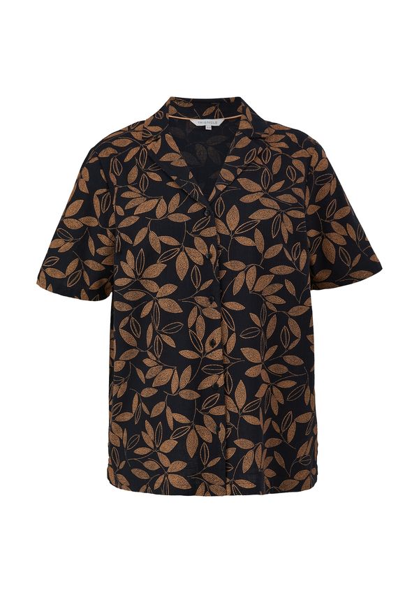 TRIANGLE TRIANGLE Bluza  smeđa / crna