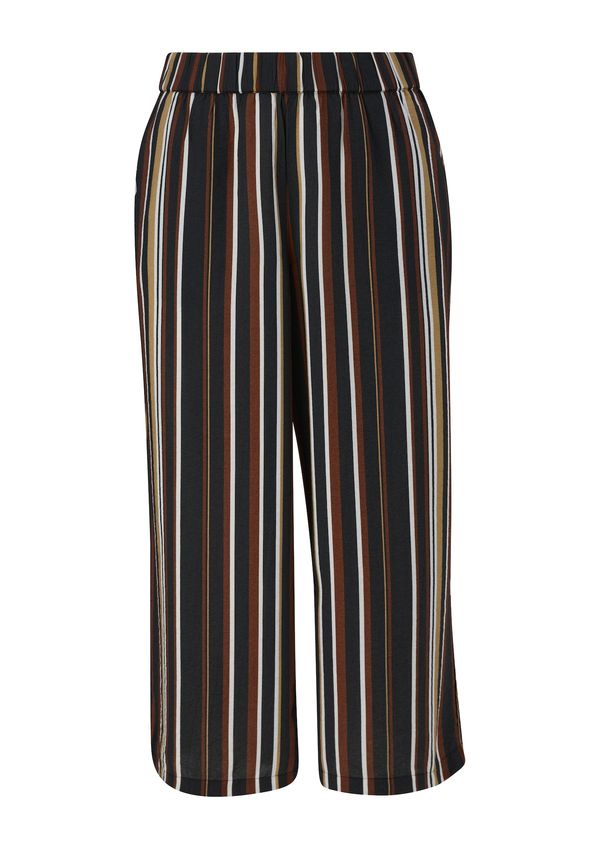 TRIANGLE TRIANGLE Hlače  bež / tamno smeđa / crna / bijela