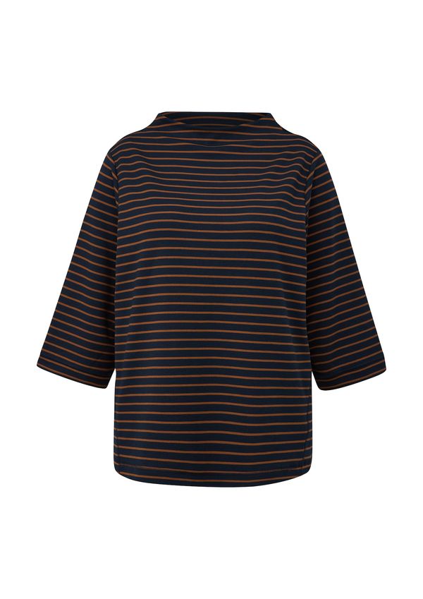 TRIANGLE TRIANGLE Majica  mornarsko plava / hrđavo crvena