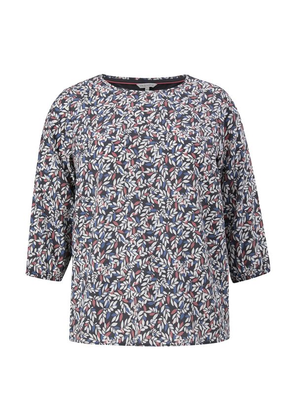 TRIANGLE TRIANGLE Majica  mornarsko plava / smeđa / bijela