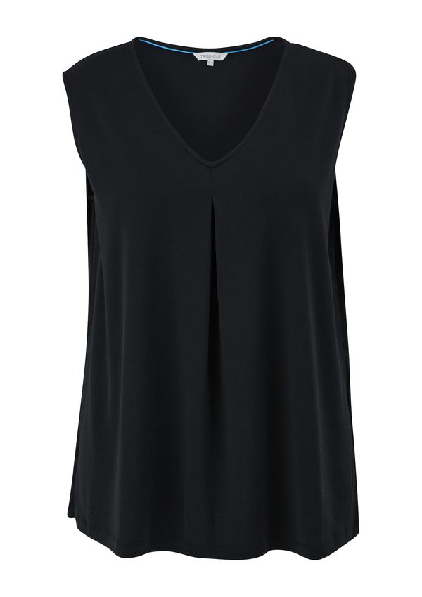 TRIANGLE TRIANGLE Top  crna