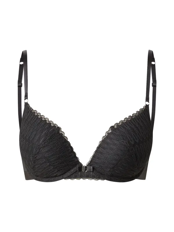 TRIUMPH TRIUMPH Grudnjak 'Modern Lace+Cotton'  crna