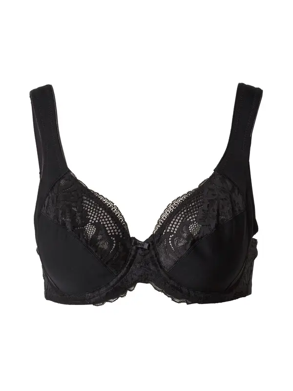 TRIUMPH TRIUMPH Grudnjak 'Modern Lace+Cotton'  crna