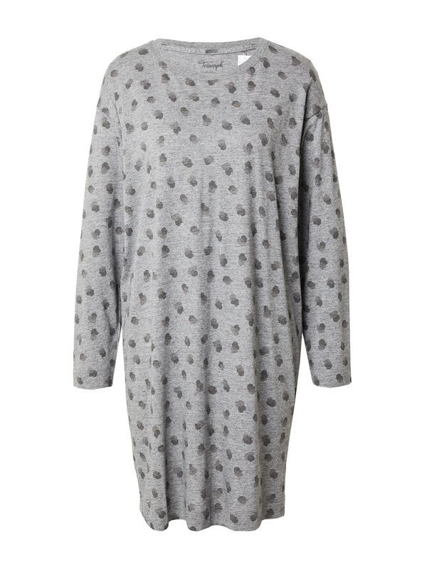TRIUMPH TRIUMPH Spavaćica košulja 'Bright Spotlight'  tamo siva / siva melange
