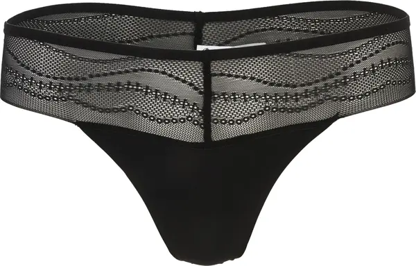 TRIUMPH TRIUMPH Tanga gaćice 'Breathe & Lift Smart'  crna