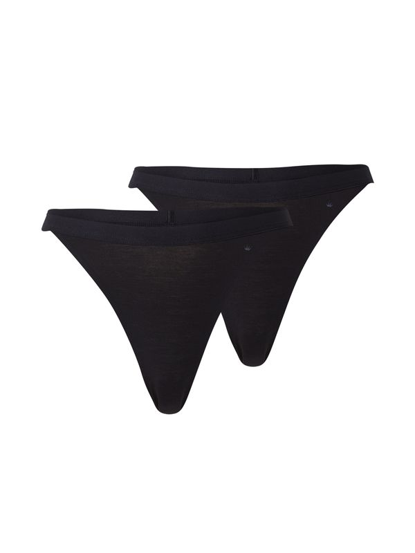 TRIUMPH TRIUMPH Tanga gaćice 'Smart Natural'  crna