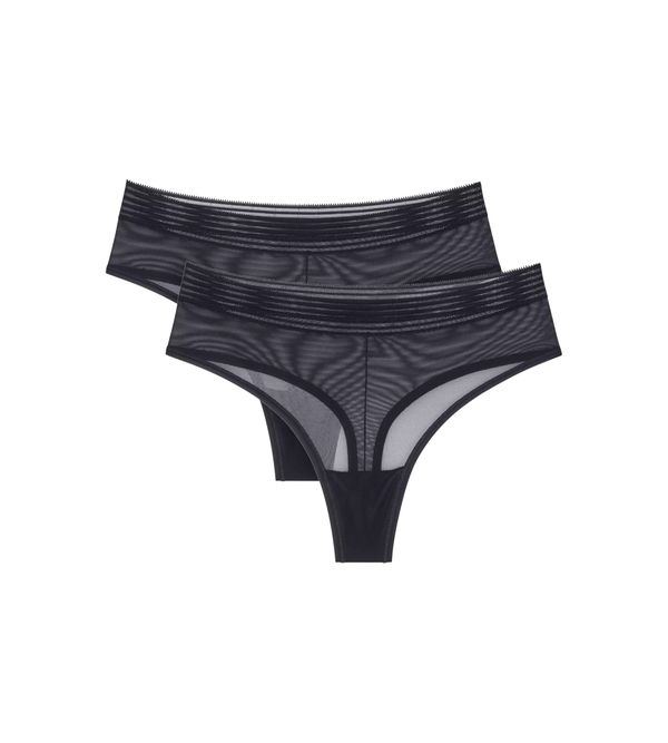 TRIUMPH TRIUMPH Tanga gaćice 'Tempting Sheer'  crna