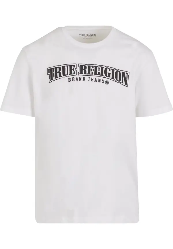 True Religion True Religion Majica 'Nu Brush'  crna / bijela