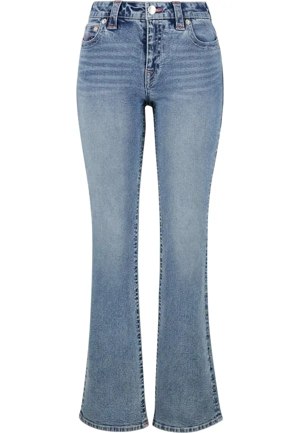 True Religion True Religion Traperice 'I Love True Becca'  svijetloplava / prljavo roza