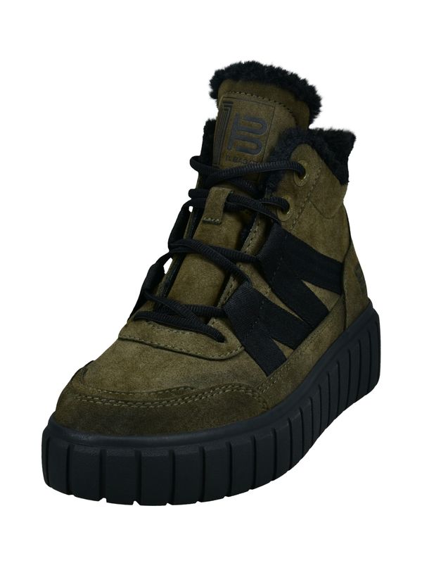 TT. BAGATT TT. BAGATT Čizme sa vezicama  kaki / crna