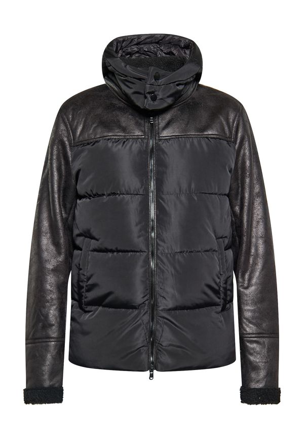 TUFFSKULL TUFFSKULL Zimska jakna 'Leat'  antracit siva / crna