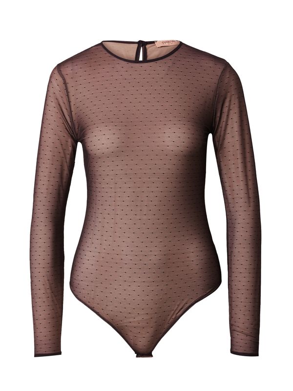 Twinset Twinset Bodi majica  crna