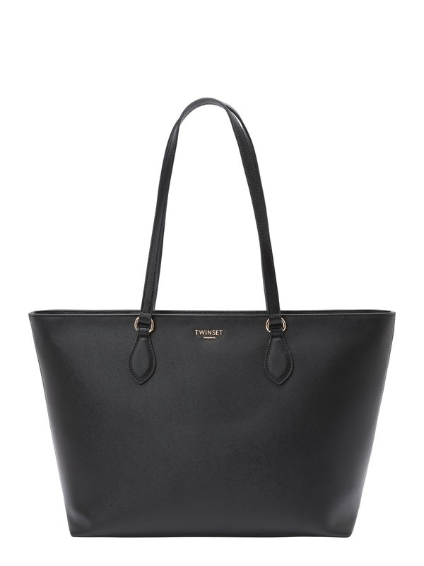 Twinset Twinset Shopper torba  zlatna / crna