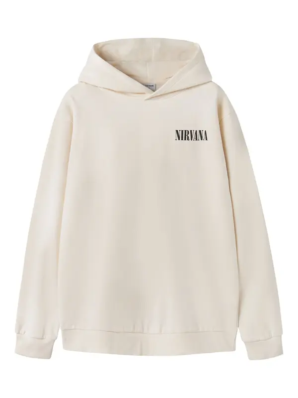 TWO SOON TWO SOON Sweater majica 'Nirvana'  bež / crna